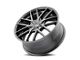 Touren TR60 Matte Gunmetal Wheel; 17x7.5 (06-10 Charger, Excluding SRT8)