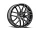 Touren TR60 Matte Gunmetal Wheel; 18x8 (06-10 Charger, Excluding SRT8)