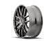 Touren TR60 Matte Gunmetal Wheel; 18x8 (06-10 Charger, Excluding SRT8)