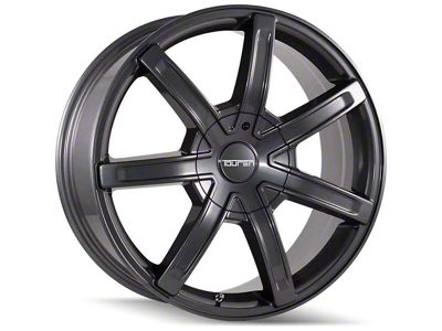 Touren TR65 Matte Gunmetal Wheel; 20x8.5 (06-10 RWD Charger)