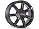 Touren TR65 Matte Gunmetal Wheel; 20x8.5 (06-10 RWD Charger)