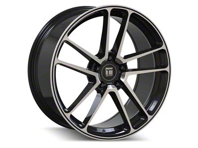 Touren TF97 Gloss Black Machined Wheel; 20x9; 35mm Offset (10-15 Camaro)