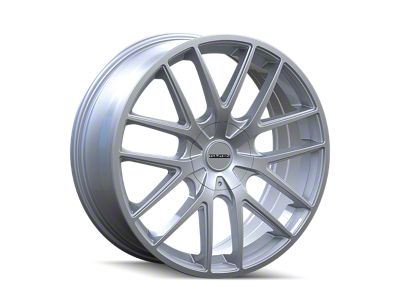 Touren TR60 Gloss Hyper Silver Wheel; 18x8; 40mm Offset (10-15 Camaro LS, LT)