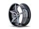 Touren TR70 Gloss Black Milled Wheel; 18x8; 35mm Offset (10-15 Camaro, Excluding ZL1)