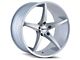 Touren TR70 Gloss Silver Milled Wheel; 20x10; 20mm Offset (10-15 Camaro)