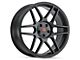 Touren TR74 Matte Black Wheel; 20x8.5; 35mm Offset (10-15 Camaro)