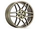 Touren TR74 Matte Gold Wheel; 20x8.5; 35mm Offset (10-15 Camaro)