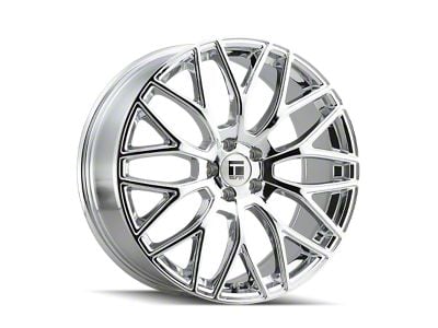 Touren TR76 Chrome Wheel; 18x8; 35mm Offset (10-15 Camaro, Excluding ZL1)