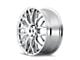 Touren TR76 Chrome Wheel; 18x8; 35mm Offset (10-15 Camaro, Excluding ZL1)