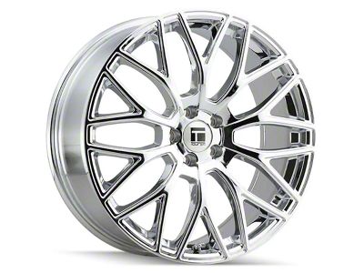 Touren TR76 Chrome Wheel; 20x8.5 (10-15 Camaro)