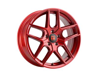 Touren TR79 Gloss Crimson Candy Red Wheel; 18x8 (10-15 Camaro, Excluding ZL1)