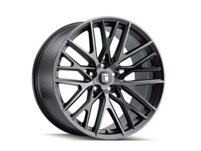 Touren TR91 Matte Black Brushed with Dark Wheel; 18x8 (10-15 Camaro, Excluding ZL1)