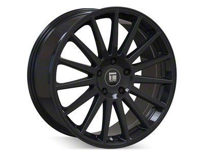 Touren TR92 Gloss Black Wheel; 20x9; 35mm Offset (10-15 Camaro)