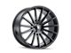 Touren TR92 Gloss Black Wheel; Rear Only; 22x10.5 (10-15 Camaro, Excluding ZL1)