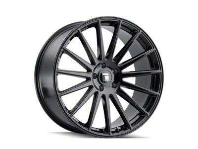 Touren TR92 Gloss Black Wheel; 22x9; 32mm Offset (10-15 Camaro, Excluding ZL1)