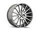 Touren TR92 Gloss Graphite Machined Wheel; 18x8; 35mm Offset (10-15 Camaro, Excluding ZL1)