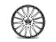 Touren TR92 Gloss Graphite Machined Wheel; 18x8; 35mm Offset (10-15 Camaro, Excluding ZL1)