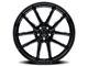 Touren TR94 Gloss Black Wheel; 18x8; 35mm Offset (10-15 Camaro, Excluding ZL1)