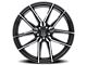 Touren TR94 Gloss Graphite Brushed with Dark Wheel; 18x8 (10-15 Camaro, Excluding ZL1)