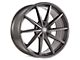 Touren TF02 Gloss Graphite Wheel; 20x10 (10-14 Mustang)