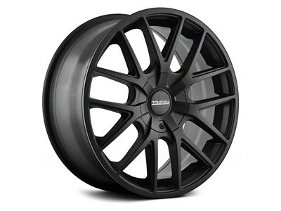 Touren TR60 Full Matte Black Wheel; 19x8.5 (10-14 Mustang GT w/o Performance Pack, V6)