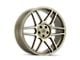 Touren TR74 Matte Gold Wheel; 17x8; 40mm Offset (10-14 Mustang GT w/o Performance Pack, V6)