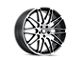 Touren TR75 Matte Black Brushed with Dark Wheel; 20x9; 35mm Offset (10-14 Mustang)