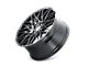 Touren TR78 Gloss Black Wheel; 18x8 (10-14 Mustang GT w/o Performance Pack, V6)