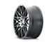 Touren TR78 Matte Black Brushed with Dark Wheel; 20x9; 35mm Offset (10-14 Mustang)