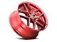 Touren TR79 Crimson Candy Red Wheel; 18x8 (10-14 Mustang GT w/o Performance Pack, V6)