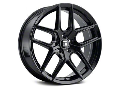 Touren TR79 Gloss Black Wheel; 18x8 (10-14 Mustang GT w/o Performance Pack, V6)