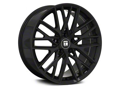 Touren TR91 Gloss Black Wheel; 19x8.5 (10-14 Mustang GT w/o Performance Pack, V6)