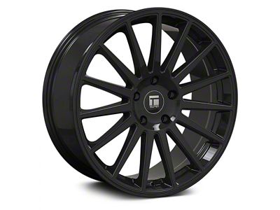 Touren TR92 Gloss Black Wheel; Rear Only; 20x10.5; 35mm Offset (10-14 Mustang)