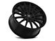 Touren TR92 Gloss Black Wheel; Rear Only; 20x10.5 (10-14 Mustang)