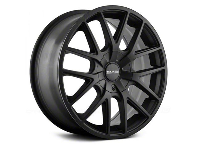 Touren TR60 Full Matte Black Wheel; 19x8.5 (2024 Mustang EcoBoost w/o Performance Pack)