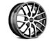 Touren TR60 Gloss Black Machined with Black Ring Wheel; 20x8.5 (2024 Mustang)