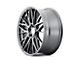 Touren TR92 Gloss Graphite Machined Wheel; 20x9 (2024 Mustang)