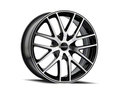 Touren TR60 Gloss Black Machined Wheel; 16x7; 42mm Offset (94-98 Mustang GT, V6)