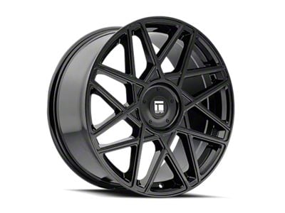 Touren TR66 Gloss Black Wheel; 17x8; 35mm Offset (94-98 Mustang)