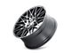 Touren TR78 Matte Black Brushed with Dark Wheel; 18x8 (94-98 Mustang)