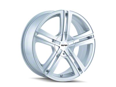 Touren TR62 Gloss Hyper Silver Machined Wheel; 18x7.5; 40mm Offset (99-04 Mustang GT, V6)