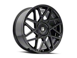 Touren TR66 Gloss Black Wheel; 18x8 (16-24 Camaro LS, LT, LT1)