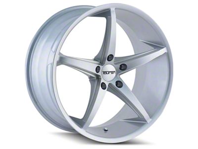 Touren TR70 Gloss Silver Milled Wheel; 20x10; 20mm Offset (16-24 Camaro)