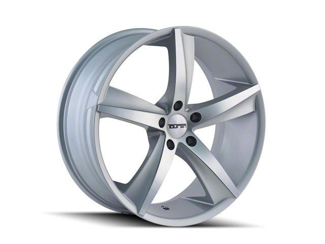 Touren TR72 Gloss Silver Machined Wheel; 20x10 (16-24 Camaro)
