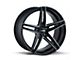 Touren TR73 Gloss Black Milled Wheel; 20x8.5 (16-24 Camaro)