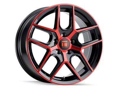 Touren TR79 Gloss Black with Red Tint Wheel; 20x9 (16-24 Camaro)