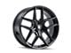 Touren TR79 Gloss Black Wheel; 18x9.5; 40mm Offset (16-24 Camaro, Excluding SS w/ 6-Piston Front Calipers & ZL1)