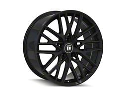 Touren TR91 Gloss Black Wheel; 18x8; 35mm Offset (16-24 Camaro, Excluding SS w/ 6-Piston Front Calipers & ZL1)