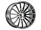 Touren TR92 Gloss Graphite Machined Wheel; 20x9; 35mm Offset (16-24 Camaro)