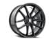 Touren TR94 Gloss Black Wheel; 18x8; 35mm Offset (16-24 Camaro, Excluding SS w/ 6-Piston Front Calipers & ZL1)